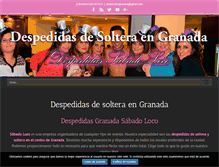 Tablet Screenshot of despedidasolteragranada.com